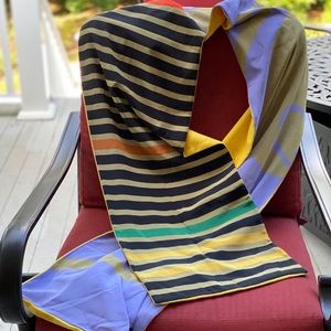 Vintage Silk Statement Wrap